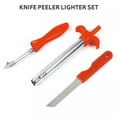Smartle Knife Peeler Lighter Set - Pack Of 1